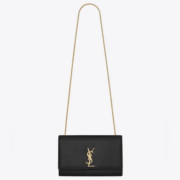 MSRP$2600 LIKE New! YSL Saint Laurent Kate Medium Grain de Poudre Shoulder bag - Picture 6 of 16